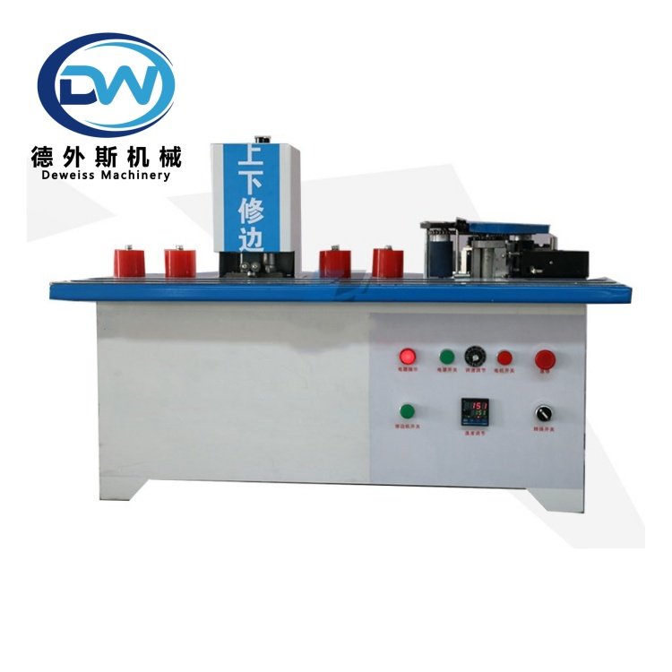 Deweiss Auto Edge Bander Plywood Furniture Making Machine Fine Trim Automatic Edge Banding Machine Trimming Machine